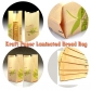 10 pcs Wholesale Green Leaf Bread Bags for Homemade Bread Paper Toast Bag Sandwich Pouch